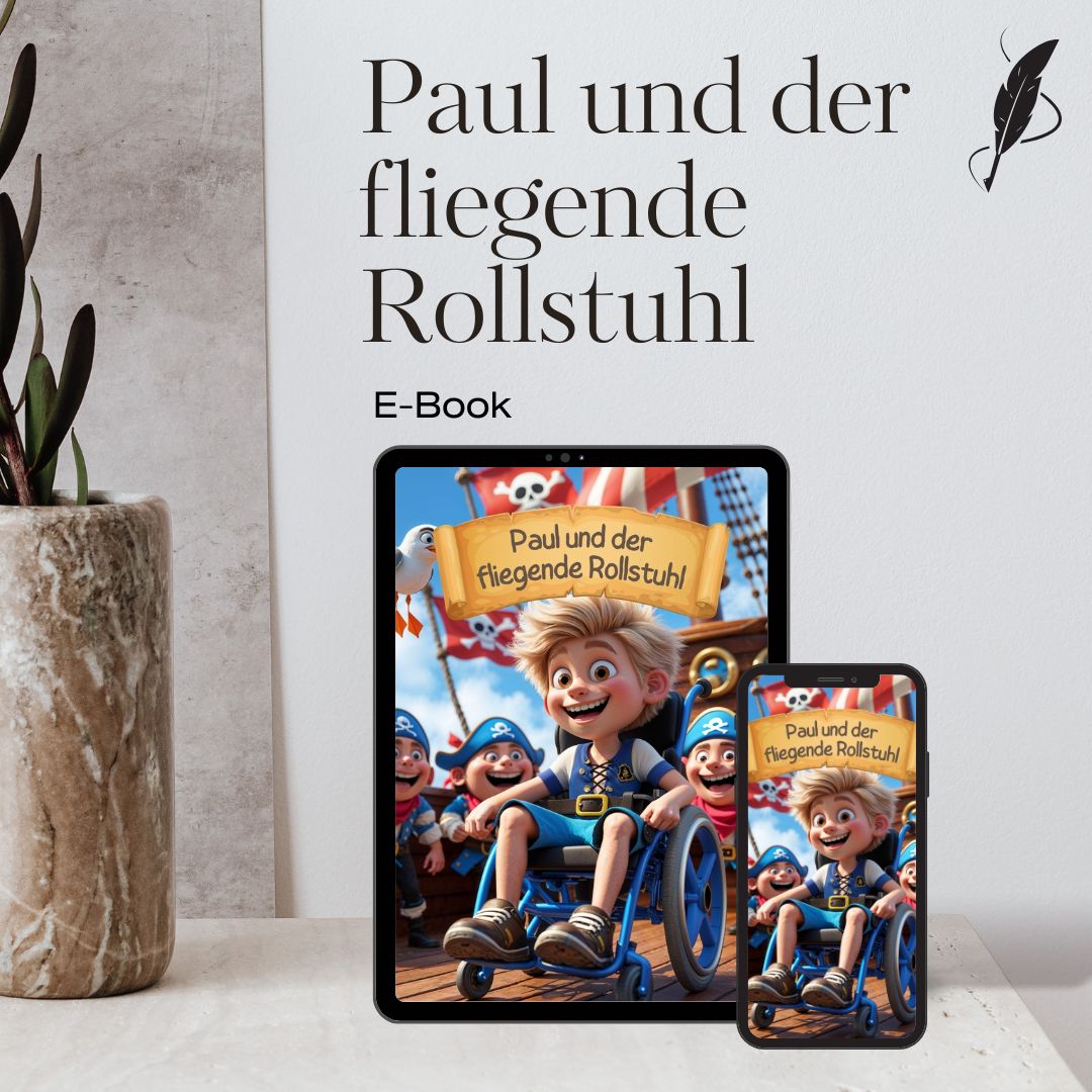 Paul und der fliegende Rollstuhl - als E-Book